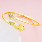 Gold Color Copper Bracelets