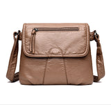Crossbody Soft PU Leather Shoulder Bag