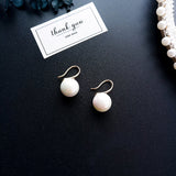 Simple Pearl Earrings