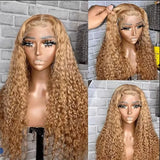 Honey Blonde Lace Front Human Hair Wigs
