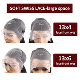 Bone Straight Chocolate Brown Human Hair Wigs