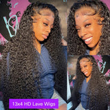 Deep Wave Frontal Hd Lace Wig