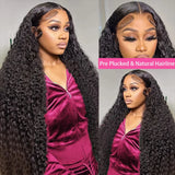 HD Lace Human Hair Curly Wigs