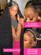 High Density Loose Deep Wave Curly Wigs