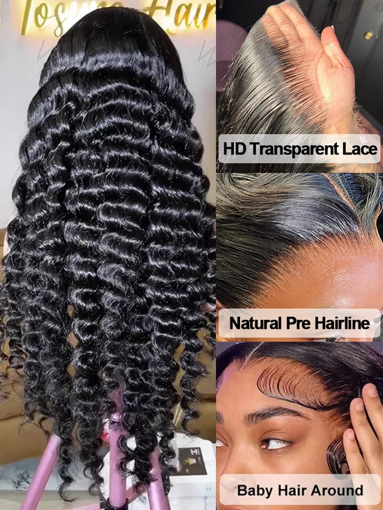 Loose Deep Wave Human Hair Wigs
