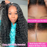 Glueless Deep Wave Human Hair Wigs