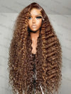 Deep Wave HD Lace Front Human Hair Wigs
