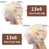 Blonde Lace Front Human Hair Wigs