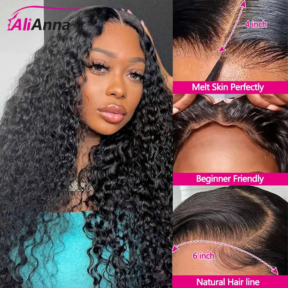Curly Wave Glueless Wigs