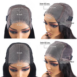 Hd Lace Closure Curly Glueless Wig