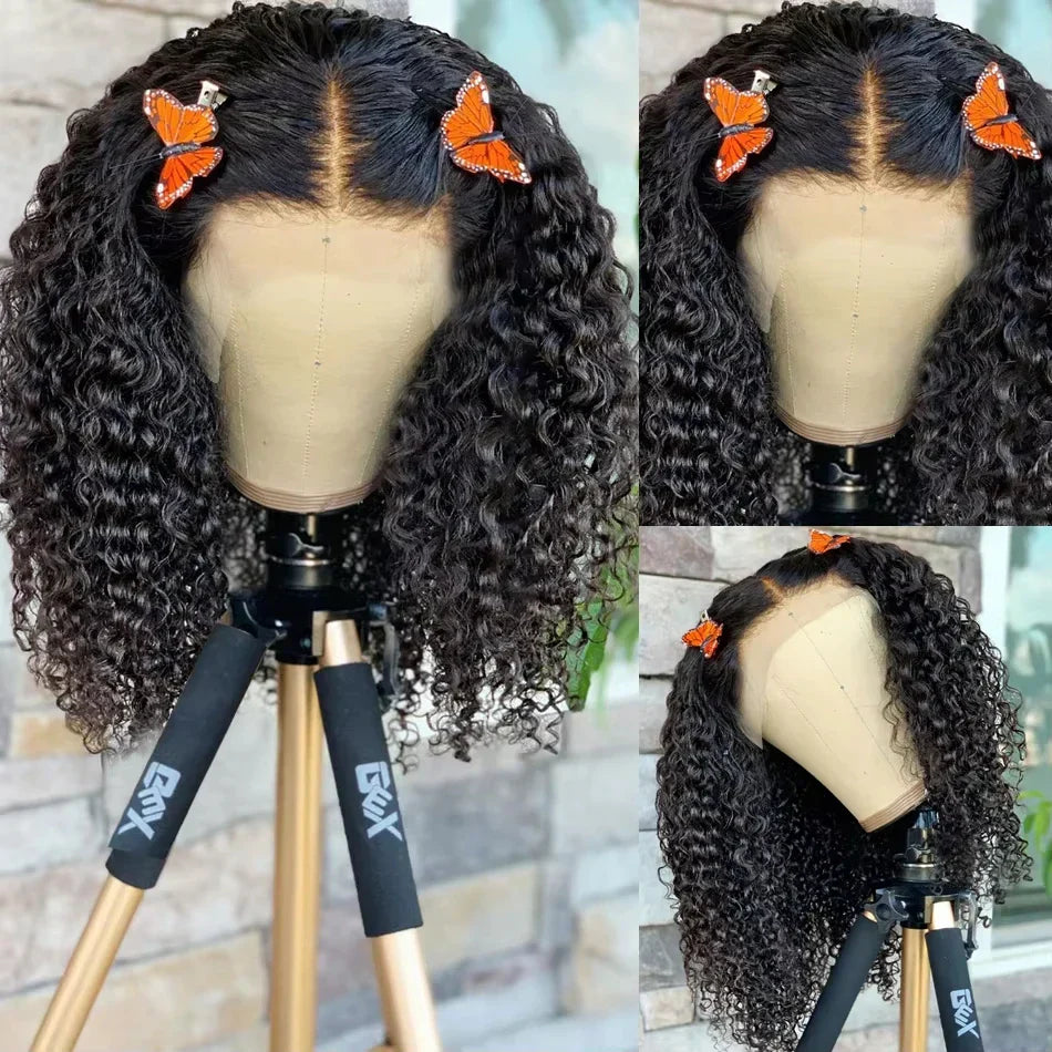 Deep Curly Bob Wigs