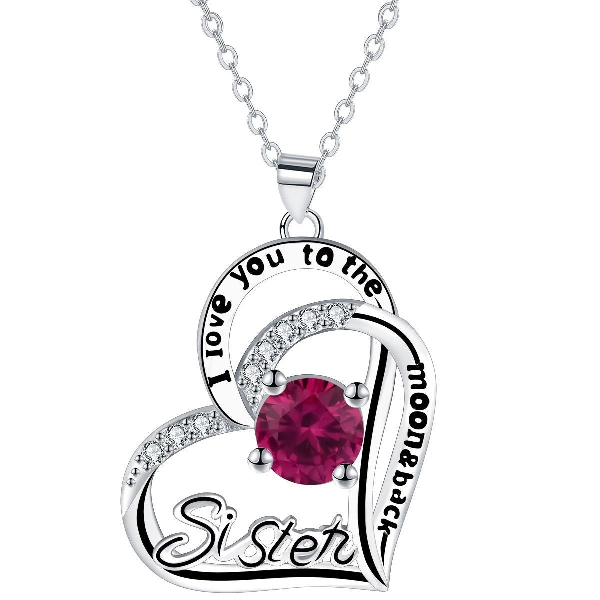 Sister Silver Necklace